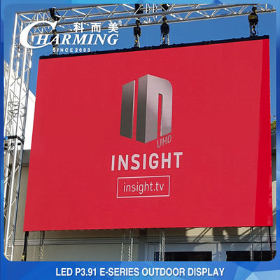 شاشة عرض فيديو LED خارجية للإيجار P3.91 200W 1920HZ-3840HZ