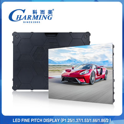 شاشة LED داخلية ثابتة 4K Refresh HD P1.5mm بحجم رفيع للغاية 64x48 سم
