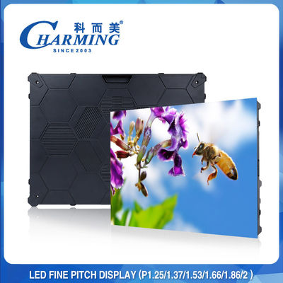 شاشة LED رفيعة للغاية P2.5 ، شاشة LED داخلية ثابتة من الألومنيوم بدقة 4K