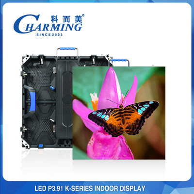 تصميم احترافي IP50 مقاوم للماء P2.6 مشعل شاشة داخلية مع 800CD / m2 الوضوح