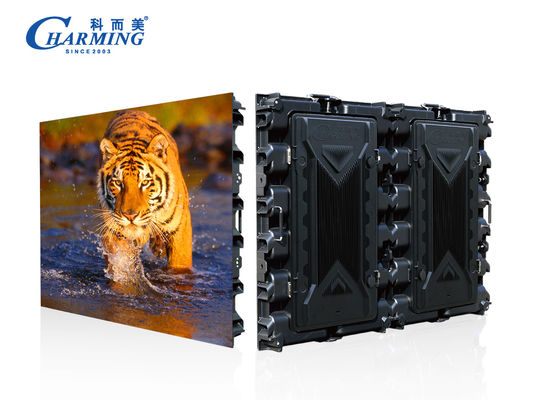 شاشة حائط فيديو LED للإعلان بالألوان الكاملة P4 للبناء
