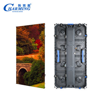 حائط شاشة الفيديو مضاد للماء LED Full Color 3840HZ P3.91 16 وضع المسح