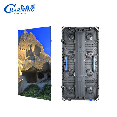 عرض جدار فيديو للدي جي في الهواء الطلق HD Pantalla لوحة LED P3.91 P4 P.481 استئجار خزانة خلف الكواليس