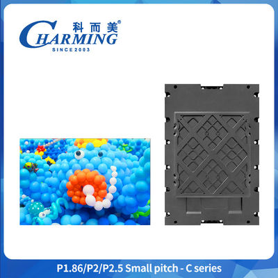 P1.86-2.5 شاشة LED ذات الوتيرة الدقيقة 320 × 480 التوصيل السلس 16 بت مقياس رمادي مرتفع