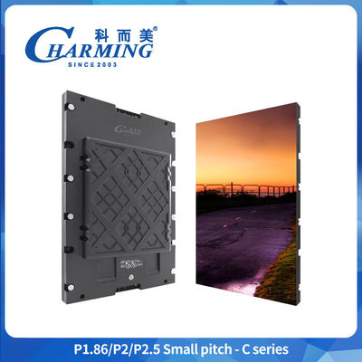 Ultra HD High Refresh LED Video Wall Display مساحة بكسل دقيقة للإعلانات غرفة الاجتماعات الإشارات الداخلية