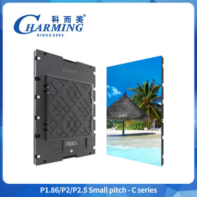 خلفية استوديو التلفزيون الداخلي HD LED Display LED Video Wall Panel شاشة P1.86-P2.5