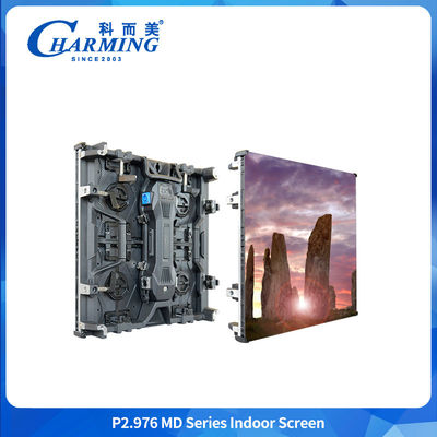 شاشة مرنة مدعومة شاشة منحنية داخلية P2.98 MD Series 7680HZ LED Video Wall