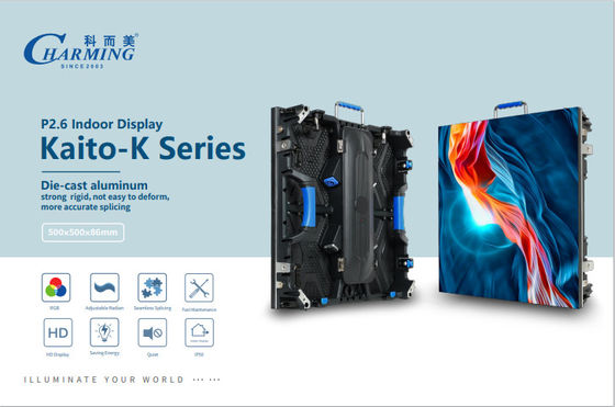 500*500mm/500*1000mm P2.98 سلسلة K العرض الخارجي للاستئجار مع حبات المصباح