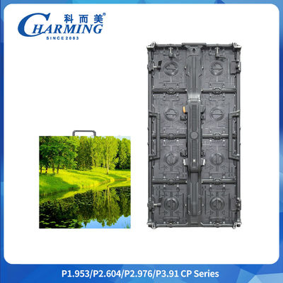 P1.9 GOB تثبيت دقيق P2.6/2.98/3.91 عادي منحني مرن IP42 CP Series LED Video Wall زاوية يمين عمود شاشة العرض