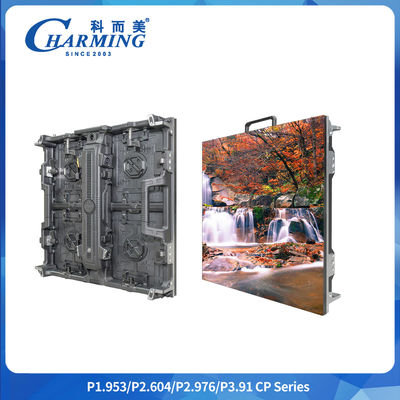 اتصال صلب سريع P2.6-3.91 سلسلة CP في الهواء الطلق IP65 LED Video SMD1415 الحائط بدون اتصال سلكي