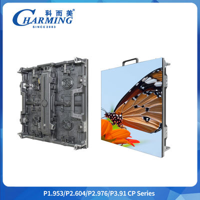 P3.91mm خارجية LED جدار الفيديو IP65 65536 نقطة / م2 لون كامل للوحة الإعلانية وتأجير الحفلات الموسيقية