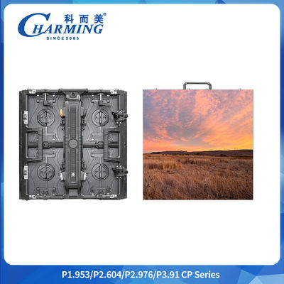 120° زاوية مشاهدة 3D P3.91 صورة مدعومة مرنة ومنحنية داخلية استئجار شاشة العرض مع الصين المصنع مباشرة