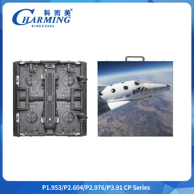 600~800 CD/m2 الوضوح المنحني P1.9 P2.6 P2.98 P3.91 شاشة العرض المصممة بالفيديو