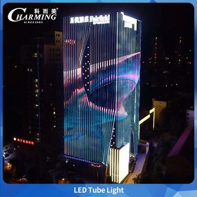 أنبوب ضوء LED عالي الجودة للخارج U38-1000 1000 * 38 * 58MM IP65 سبيكة الألومنيوم + PC للمبنى الخارجي