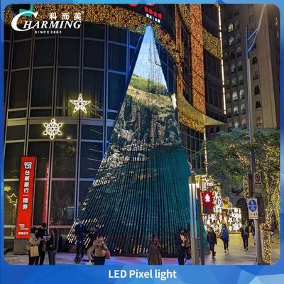 ضوء بكسل LED ساحر من الجيل التالي لعام 2025، 40D، 40 × 27.3 ملم، غلاف من البولي كربونات مقاوم للماء IP66، لتزيين الإضاءة في مناطق الجذب السياحي والديكور المعماري