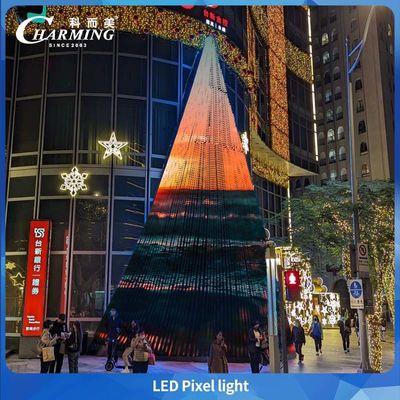 ضوء بكسل LED جديد وجذاب للمنتج 43A SMD3535 IP66 إضاءة شريطية زينة جدارية خارجية