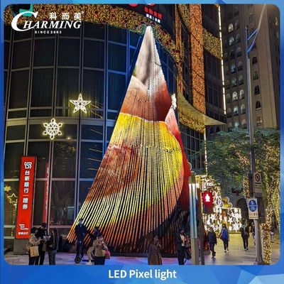 ضوء بكسل LED مبتكر وجذاب لعام 2025، 40D، 40*27.3 مم، مادة PC، IP66، لتزيين مناطق الجذب السياحي
