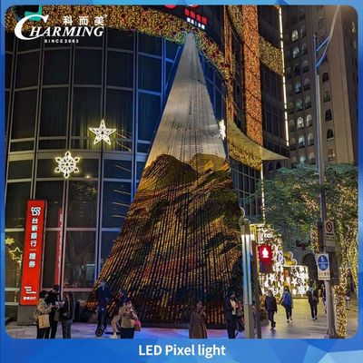 2025 أشهر مبيعات RGB مضاد للماء SPI LED Pixel Light DC24V إضاءة المباني الخارجية