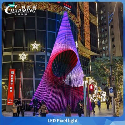 ضوء نقطة سلسلة ساحرة LED 40D 40*27.3MM مادة الكمبيوتر IP66 زينة عيد الميلاد إضاءة البار زينة الجدران الخارجية