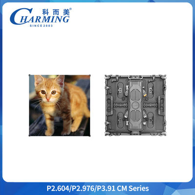 P3.91 شاشة العرض LED في الخارج IP65 7680Hz خزانة 500 * 500mm SMD1921 اللون الكامل