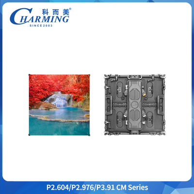 شاشة LED للإيجار الخارجية من سلسلة CM، درجة حماية IP65، مقاس 500*1000 مم / 500*500 مم، معدل تحديث 7680 هرتز، سهولة التوصيل المتبادل