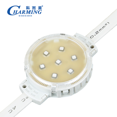 ضوء نقطي بكسل LED بتركيب مرن - 50C RGB IP65 مقاوم للماء لمشاريع الإضاءة الإبداعية