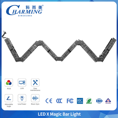 تحكم DVI RGB مرنة LED Magic Bar Light للفنادق الترفيه ديكور الردهات