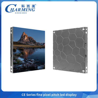 Elevate Retail Advertising Lightweight 4K Aluminum Alloy LED Screen for Dynamic Mall Displays