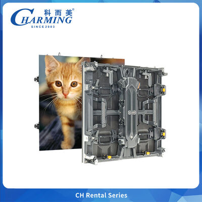 شاشة LED خارجية بتصميم إبداعي P3.91 منحنية مرنة بزاوية قائمة 7680 هرتز للمهرجانات الموسيقية